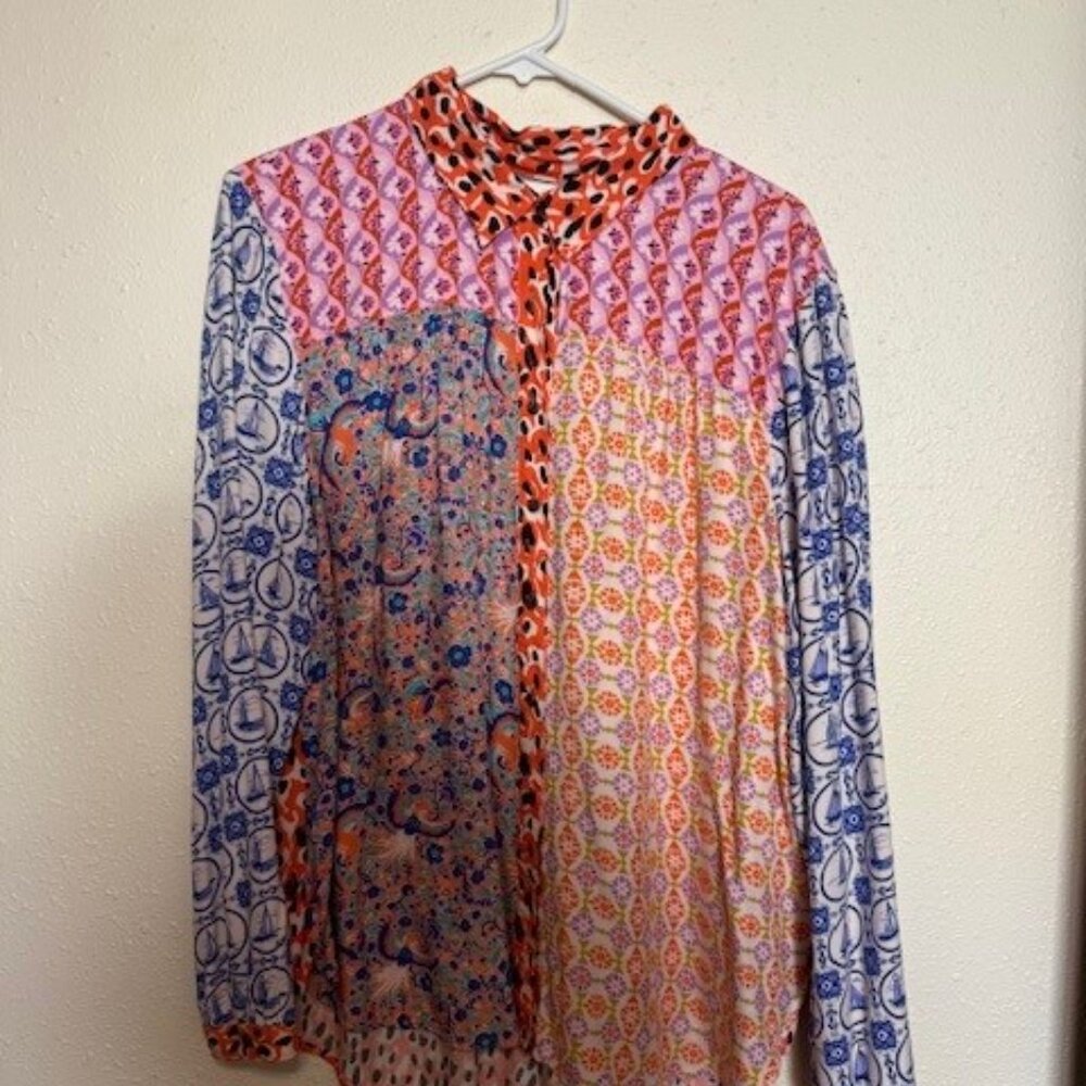 Maeve Top /Anthropologie XL